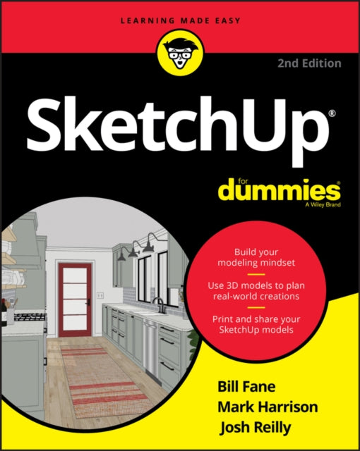 Book cover of: SketchUp For Dummies. By: Bill Fane