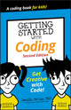 Book cover of: Getting Started with Coding. By: MCCUE, CAMILLE