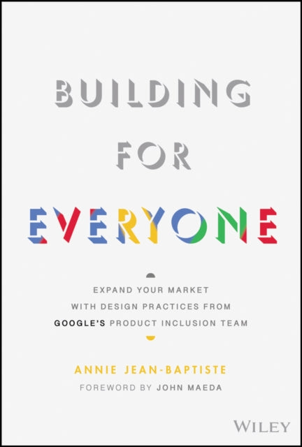 Book cover of: Building For Everyone. By: Annie Jean-Baptiste