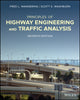 Book cover of: Principles of Highway Engineering and Traffic Analysis. By: Fred L. Mannering