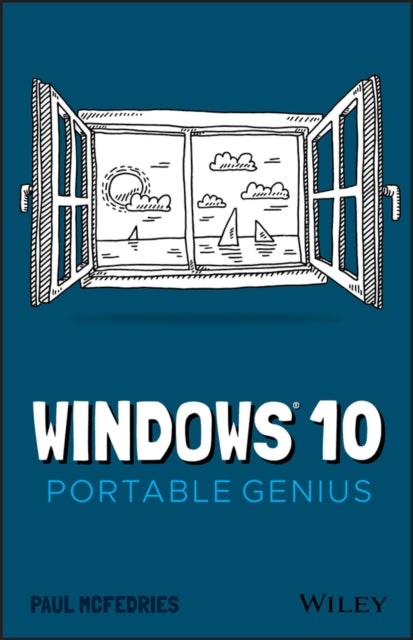 Book cover of: Windows 10 Portable Genius. By: Paul McFedries