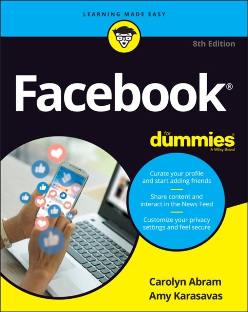 Book cover of: Facebook For Dummies. By: Carolyn Abram