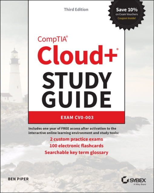 Book cover of: CompTIA Cloud+ Study Guide. By: Ben Piper