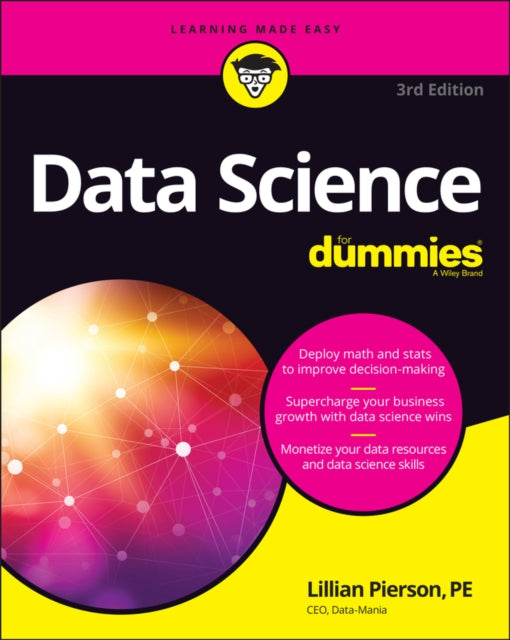 Book cover of: Data Science For Dummies. By: Lillian Pierson