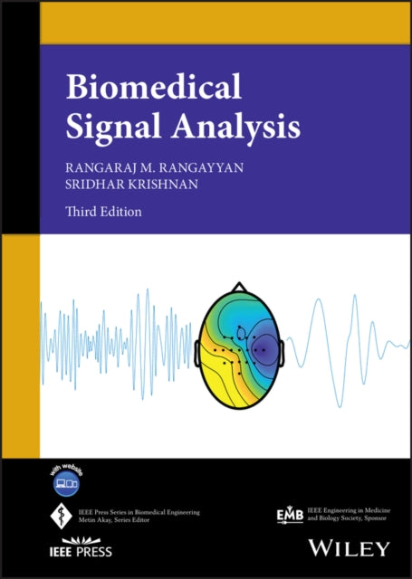 Book cover of: Biomedical Signal Analysis. By: Sridhar Krishnan