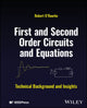 Book cover of: First and Second Order Circuits and Equations. By: Robert O'Rourke