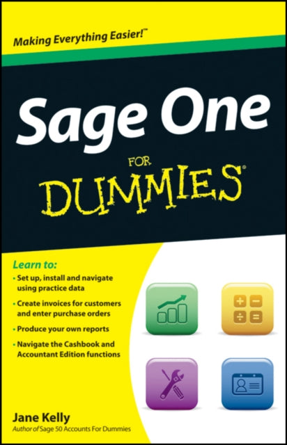 Book cover of: Sage One For Dummies
