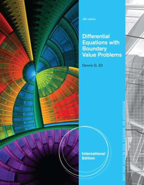Book cover of: Differential Equations with Boundary-Value Problems, International Edition. By: Dennis Zill