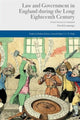 Book cover of: Law and Government in England during the Long Eighteenth Century. By: D. Lemmings