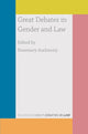 Book cover of: Great Debates in Gender and Law