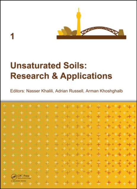 Book cover of: Unsaturated Soils: Research & Applications. By: Adrian R. Russell