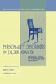 Book cover of: Personality Disorders in Older Adults. By: Erlene Rosowsky