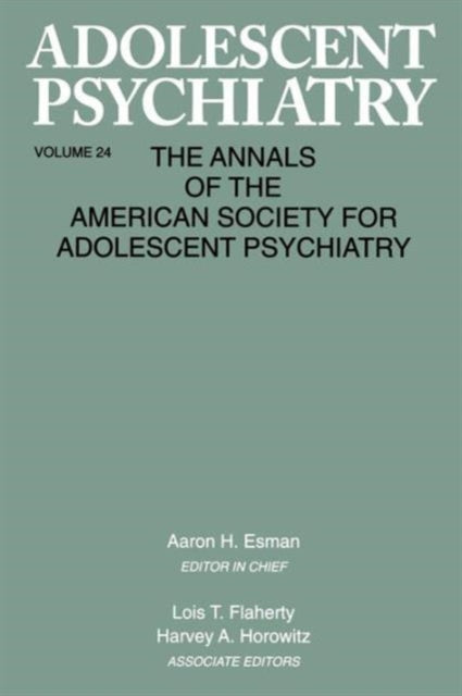 Book cover of: Adolescent Psychiatry, V. 24. By: Aaron H. Esman