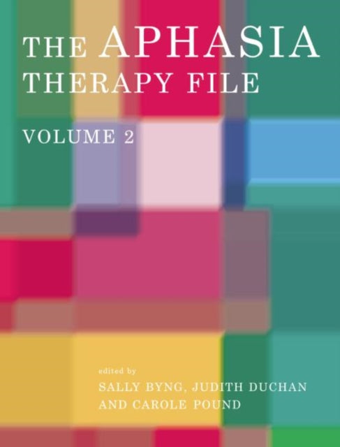 Book cover of: Aphasia Therapy File. By: Sally Byng