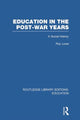 Book cover of: Education in the Post-War Years. By: Roy Lowe