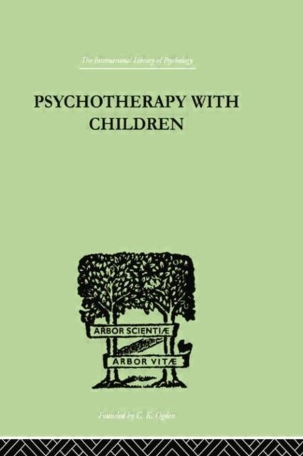 Book cover of: Psychotherapy with Children. By: Frederick H. Allen