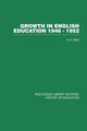 Book cover of: Growth in English Education. By: H. C. Dent