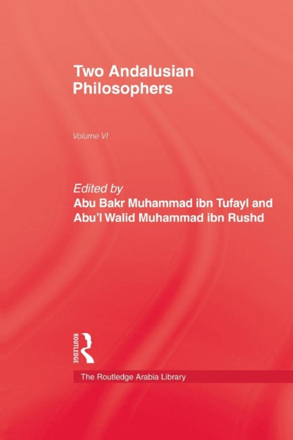 Book cover of: Two Andalusian Philosophers. By: Tufayl