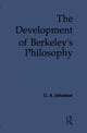 Book cover of: Development of Berkeley's Philosophy. By: G. A. Johnston