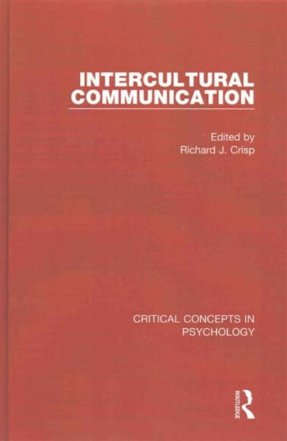 Book cover of: Intercultural Communication. By: Richard J. Crisp