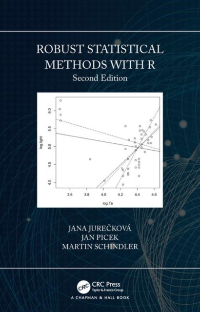 Book cover of: Robust Statistical Methods with R, Second Edition. By: Jana Jurečková