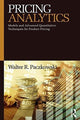 Book cover of: Pricing Analytics. By: Walter R. Paczkowski