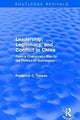 Book cover of: Leadership, Legitimacy, and Conflict in China. By: Frederick C. Teiwes