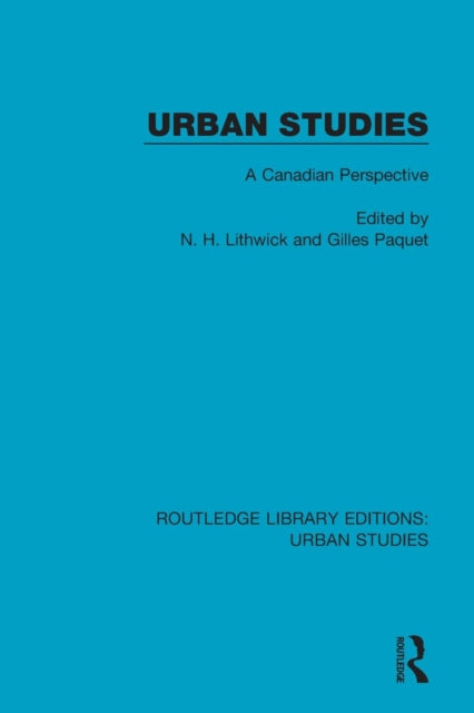 Book cover of: Urban Studies. By: N. Harvey Lithwick