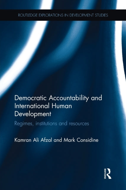 Book cover of: Democratic Accountability and International Human Development. By: Kamran Ali Afzal