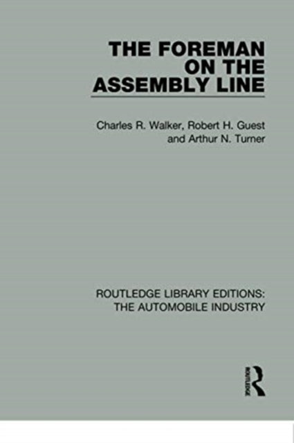 The Foreman on the Assembly Line