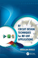 Book cover of: RF Circuit Design Techniques for MF-UHF Applications. By: Abdullah Eroglu