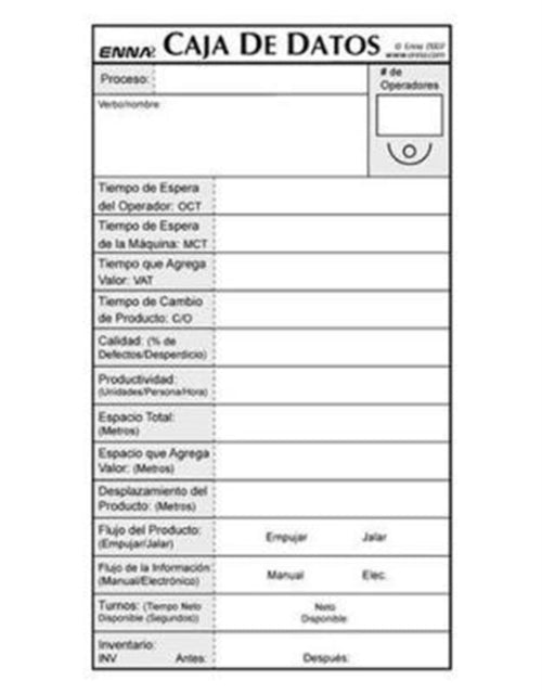 Book cover of: VSM Data Boxes (Spanish). By: Enna