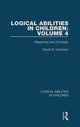 Book cover of: Logical Abilities in Children: Volume 4. By: Daniel N. Osherson