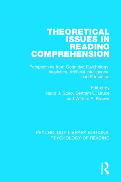 Book cover of: Theoretical Issues in Reading Comprehension