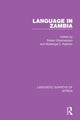 Book cover of: Language in Zambia. By: Sirarpi Ohannessian