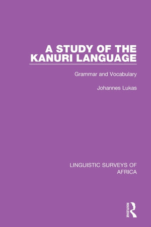 Study of the Kanuri Language