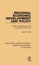 Book cover of: Regional Economic Development and Policy. By: David Pinder