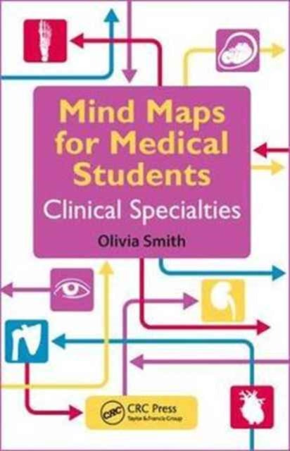Book cover of: Mind Maps for Medical Students Clinical Specialties. By: Olivia Smith