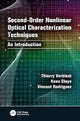 Book cover of: Second-order Nonlinear Optical Characterization Techniques. By: Thierry Verbiest