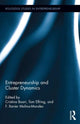 Book cover of: Entrepreneurship and Cluster Dynamics. By: Cristina Boari