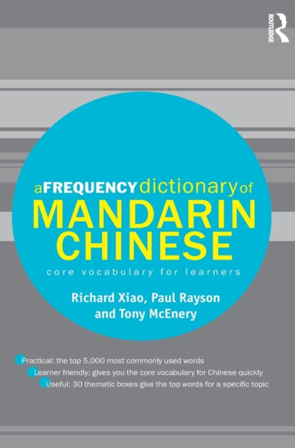 Book cover of: Frequency Dictionary of Mandarin Chinese. By: Richard Xiao
