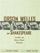 Book cover of: Orson Welles on Shakespeare. By: Richard France
