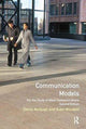 Book cover of: Communication Models for the Study of Mass Communications. By: Denis McQuail