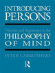 Book cover of: Introducing Persons. By: Peter Carruthers