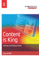 Book cover of: Content is King. By: David Chaffey