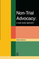 Book cover of: Non-Trial Advocacy. By: Stephen Nathanson