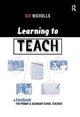 Book cover of: Learning to Teach. By: Gill Nicholls