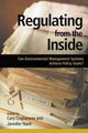 Book cover of: Regulating from the Inside. By: Cary Coglianese