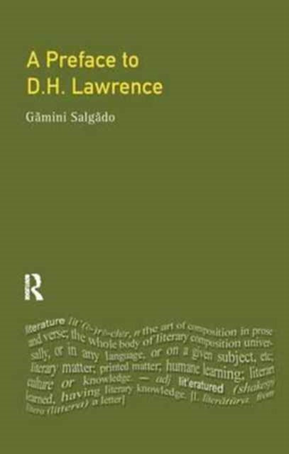 A Preface to Lawrence