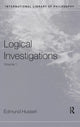 Book cover of: Logical Investigations Volume 1. By: Edmund Husserl